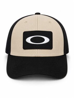 Oakley Two-Panel Trucker Hat - Black & Tan